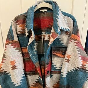 Cropped western jacket